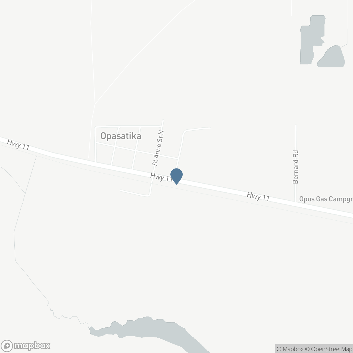 OPASATIKA - 120 GOVERNMENT ROAD, Opasatika, Ontario P0L 1Z0